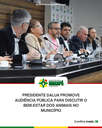 Presidente DaLua promove audiência pública para discutir o bem-estar dos animais no município