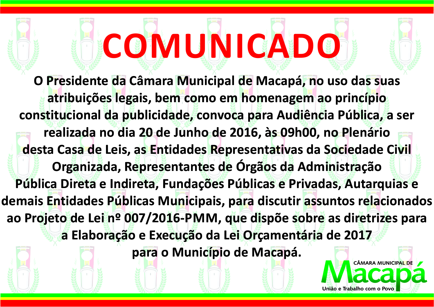 Comunicado