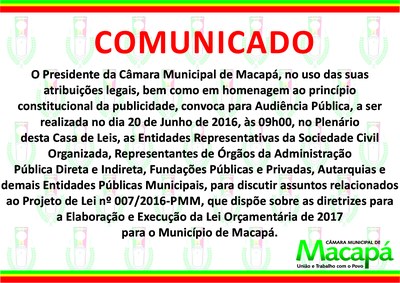 Comunicado