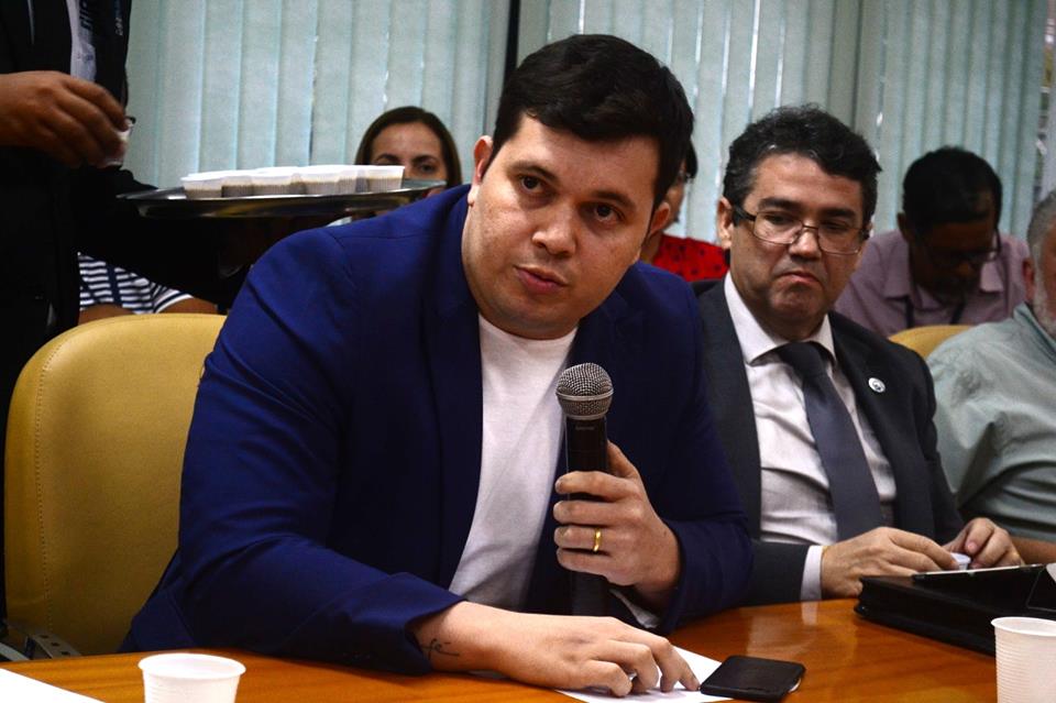 Acácio Favacho participa de reunião com o governador Waldez Góes para discutir sobre região metropolitana de Macapá.