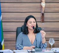 Adrianna Ramos reivindica serviços emergenciais de asfaltamento e iluminação pública