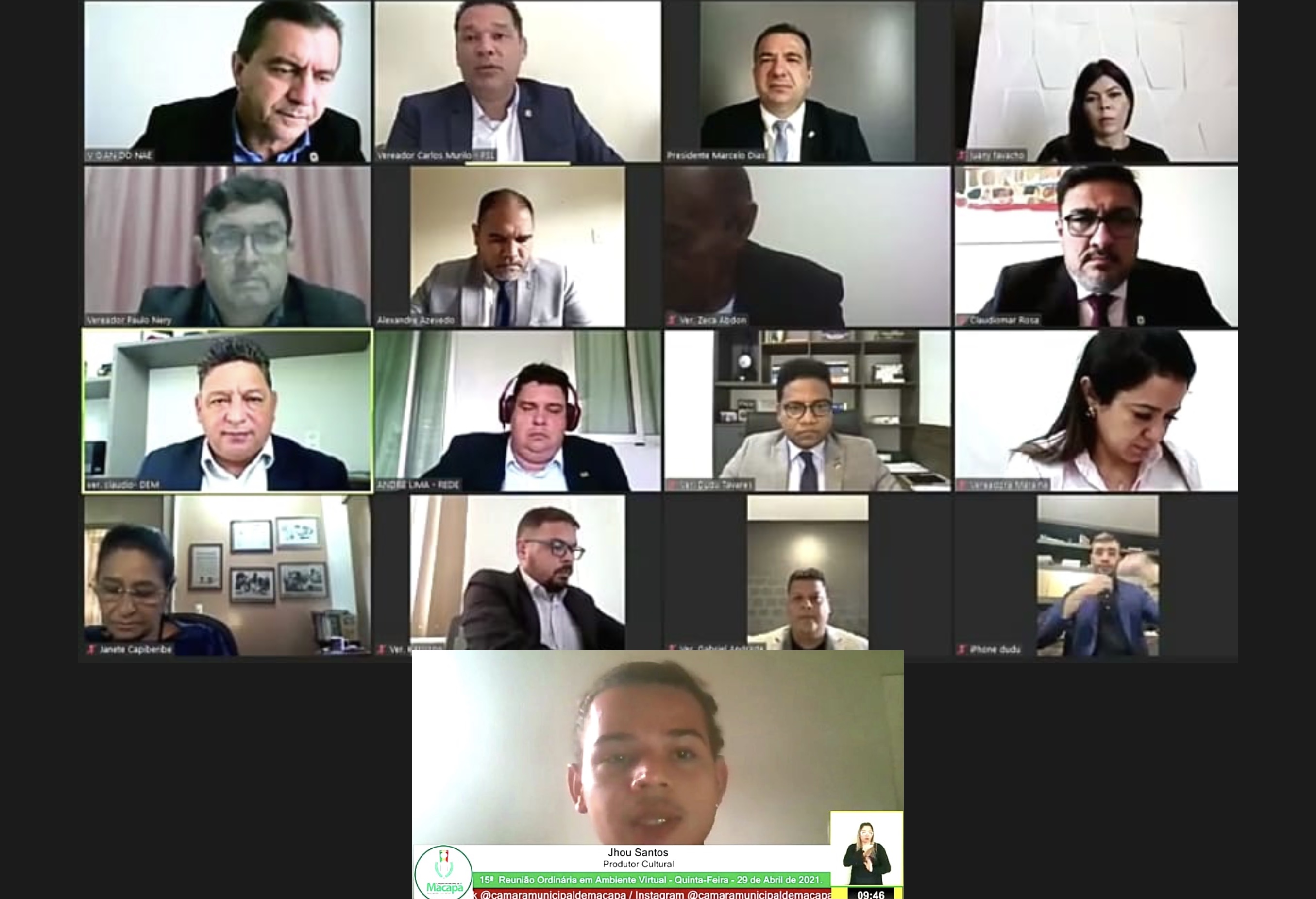 Artista defende proposta de criação do teatro municipal da capital na CMM