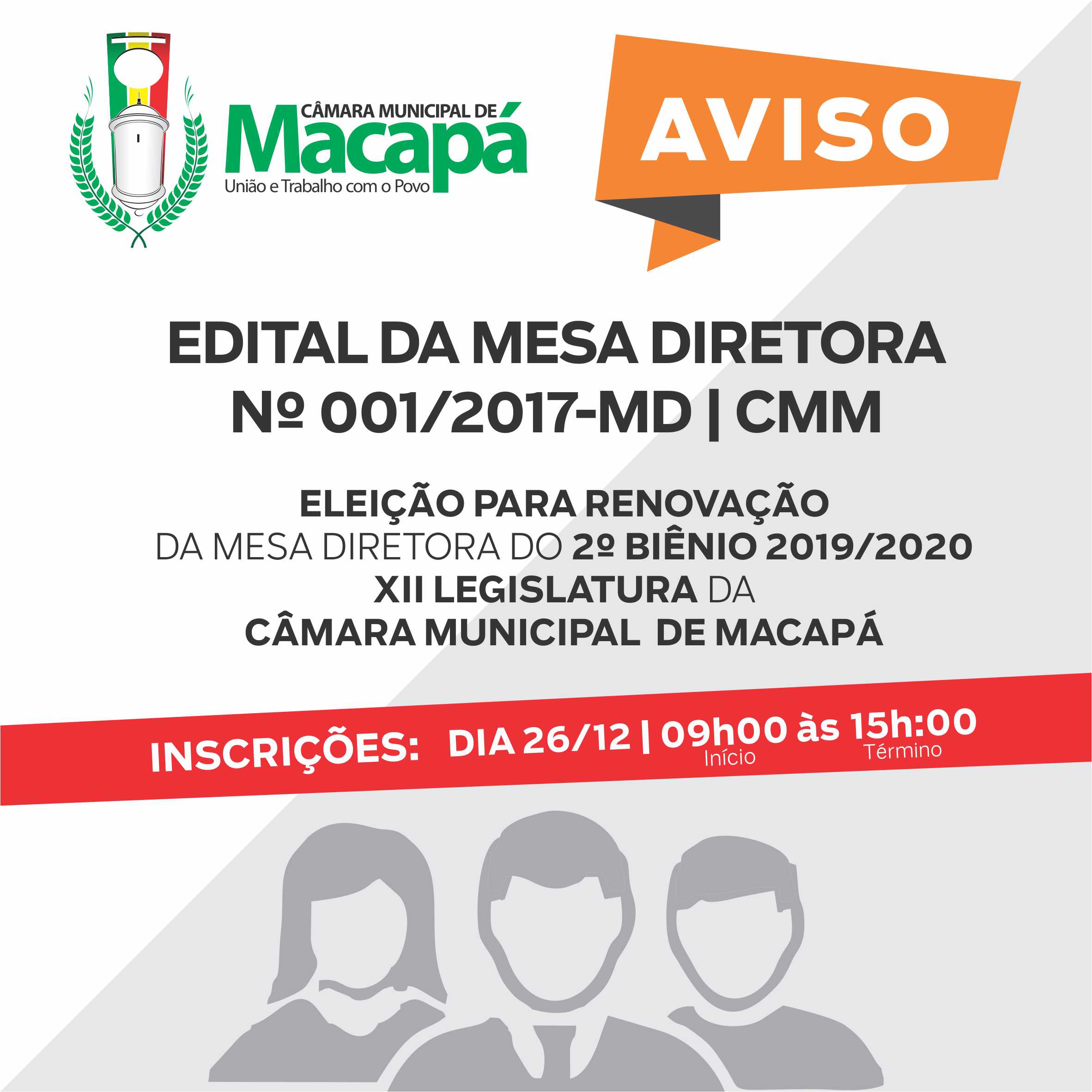 ATO DA MESA - ELEIÇÃO 2º BIÊNIO 2019/2020 
