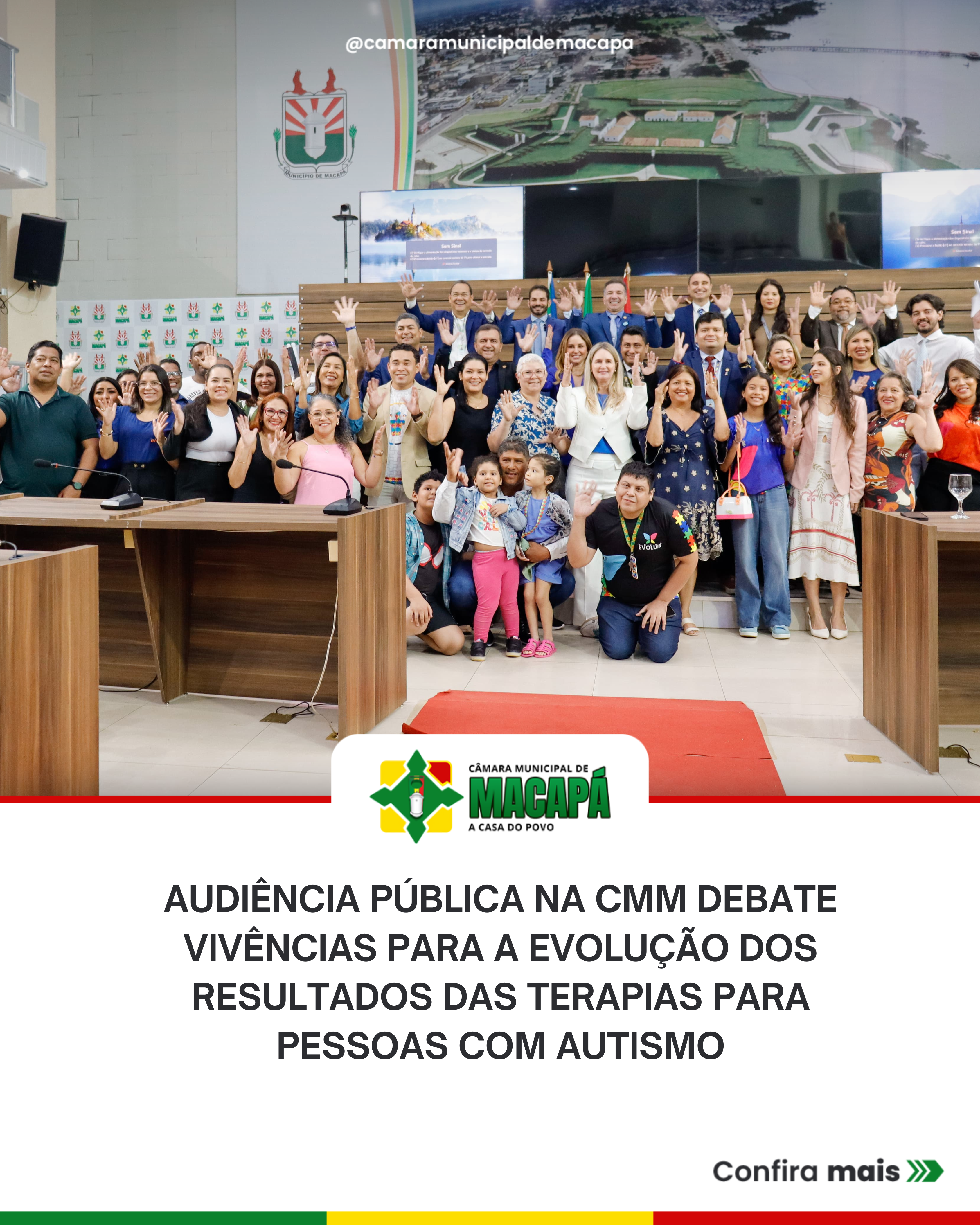 Audiência Pública na CMM debate vivências para a evolução dos resultados das terapias para pessoas com autismo