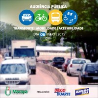 Audiência Pública vai debater transporte público e locomoção das pessoas em Macapá.