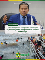 Câmara aprova programa municipal de prevenção de afogamentos na Orla de Macapá