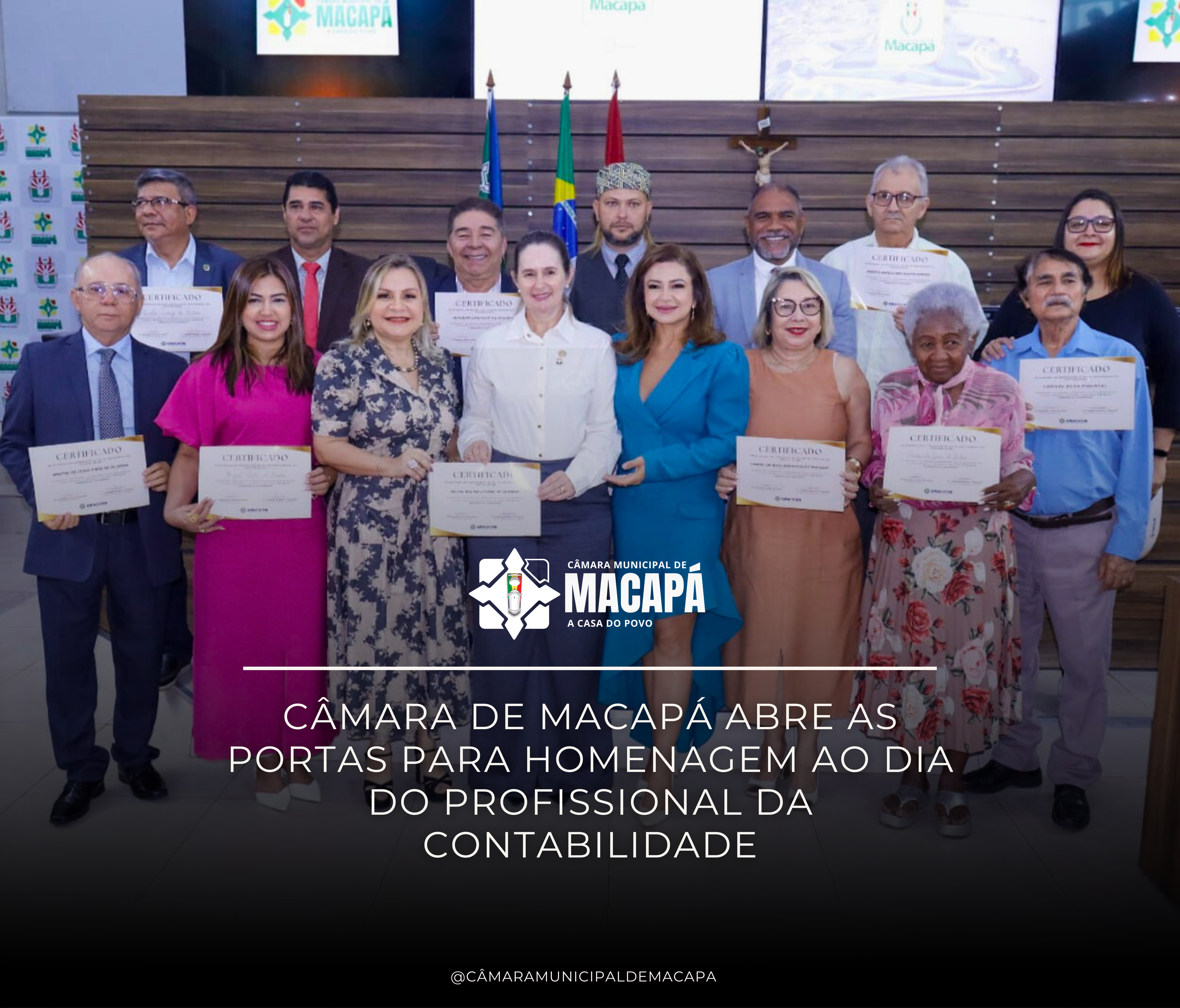 Câmara de Macapá abre as portas para homenagem ao Dia do Profissional da Contabilidade
