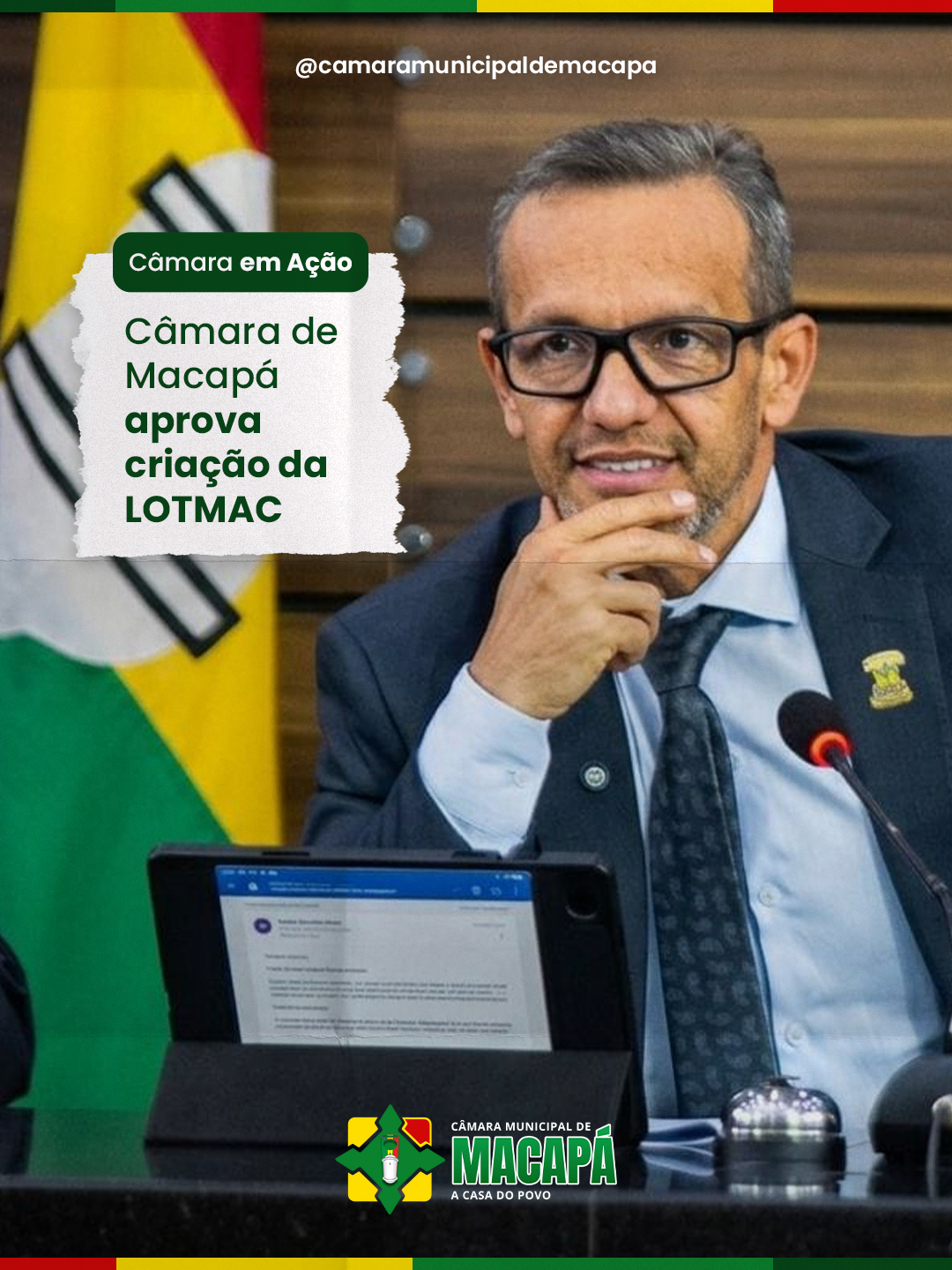 Câmara de Macapá aprova criação da LOTMAC