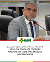 Câmara de Macapá aprova Projeto de Lei que fortalece políticas públicas voltadas para Pessoas com Deficiência