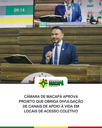 Câmara de Macapá aprova projeto que obriga divulgação de canais de apoio à vida em locais de acesso coletivo