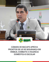 Câmara de Macapá aprova projetos de Lei de segurança em ônibus, combate à violência doméstica e escolar