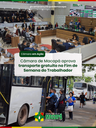 Câmara de Macapá aprova transporte gratuito no Fim de Semana do Trabalhador