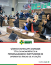 Câmara de Macapá concede títulos honoríficos a personalidades e instituições de diferentes áreas de atuação