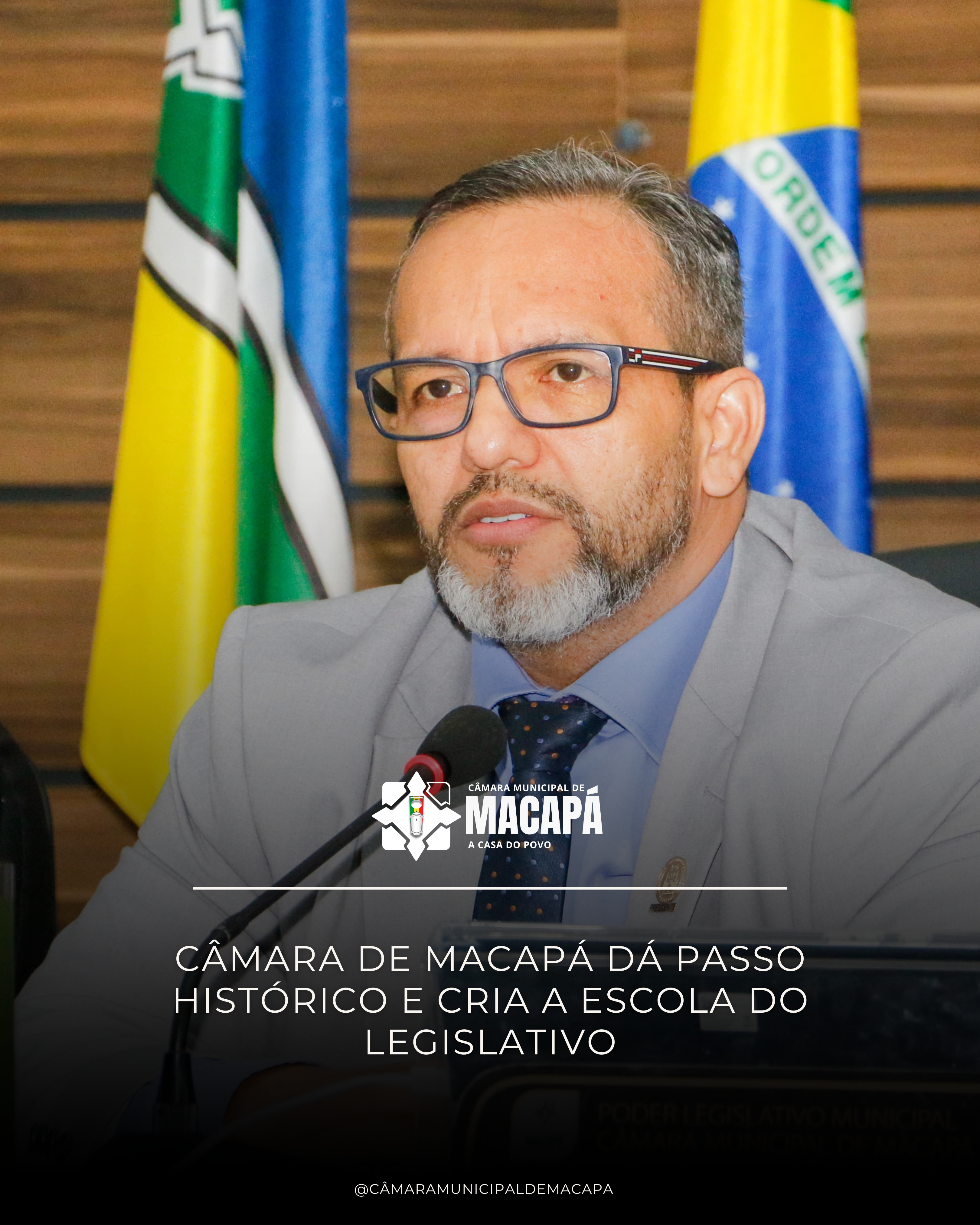 Câmara de Macapá dá passo histórico e cria a Escola do Legislativo