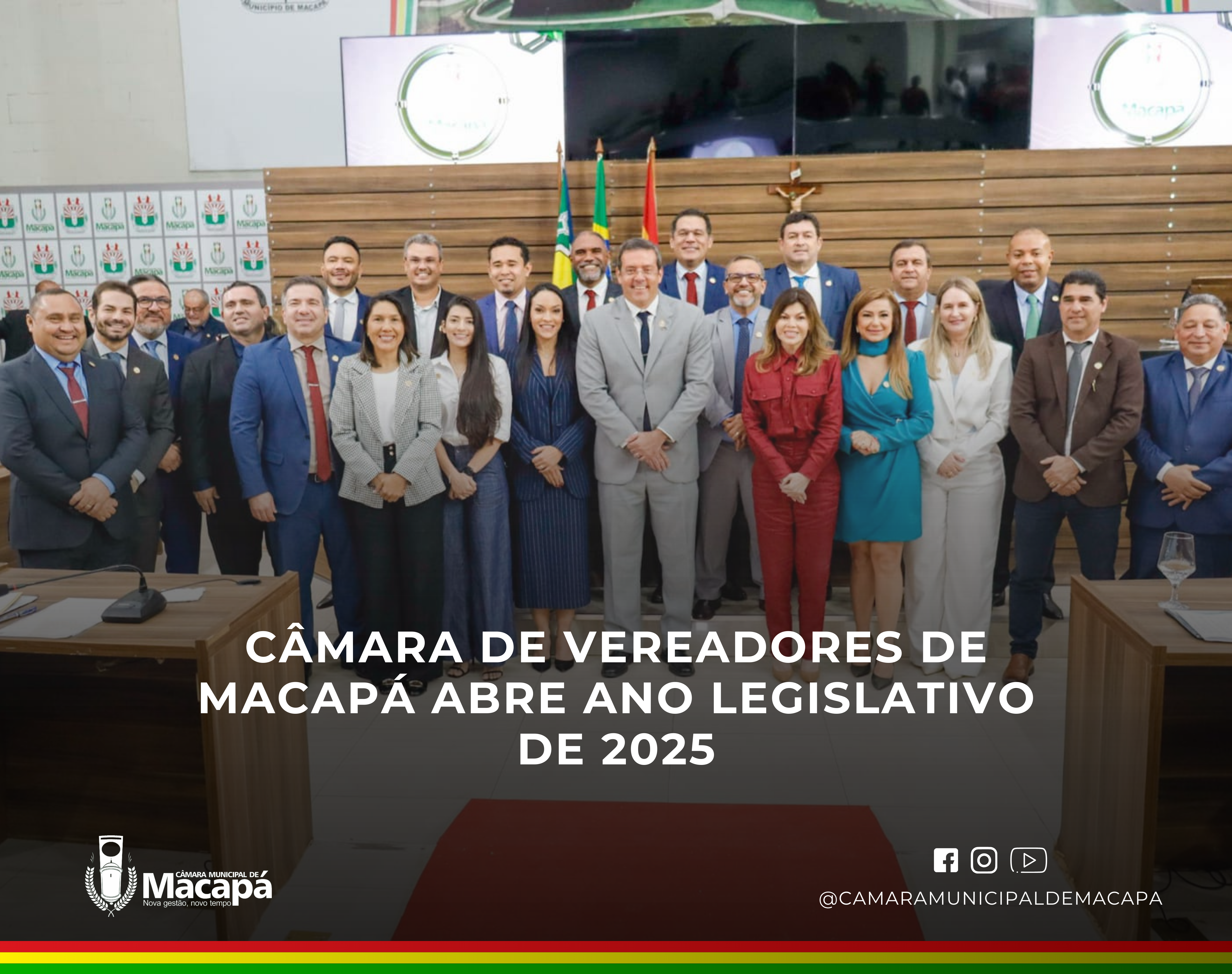 Câmara de Vereadores de Macapá abre ano legislativo de 2025
