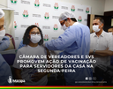 Câmara de Vereadores e SVS promovem ação de vacinação para servidores da Casa na segunda-feira