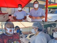 Câmara de Vereadores fiscaliza etapas da vacinação contra a COVID-19 em Macapá