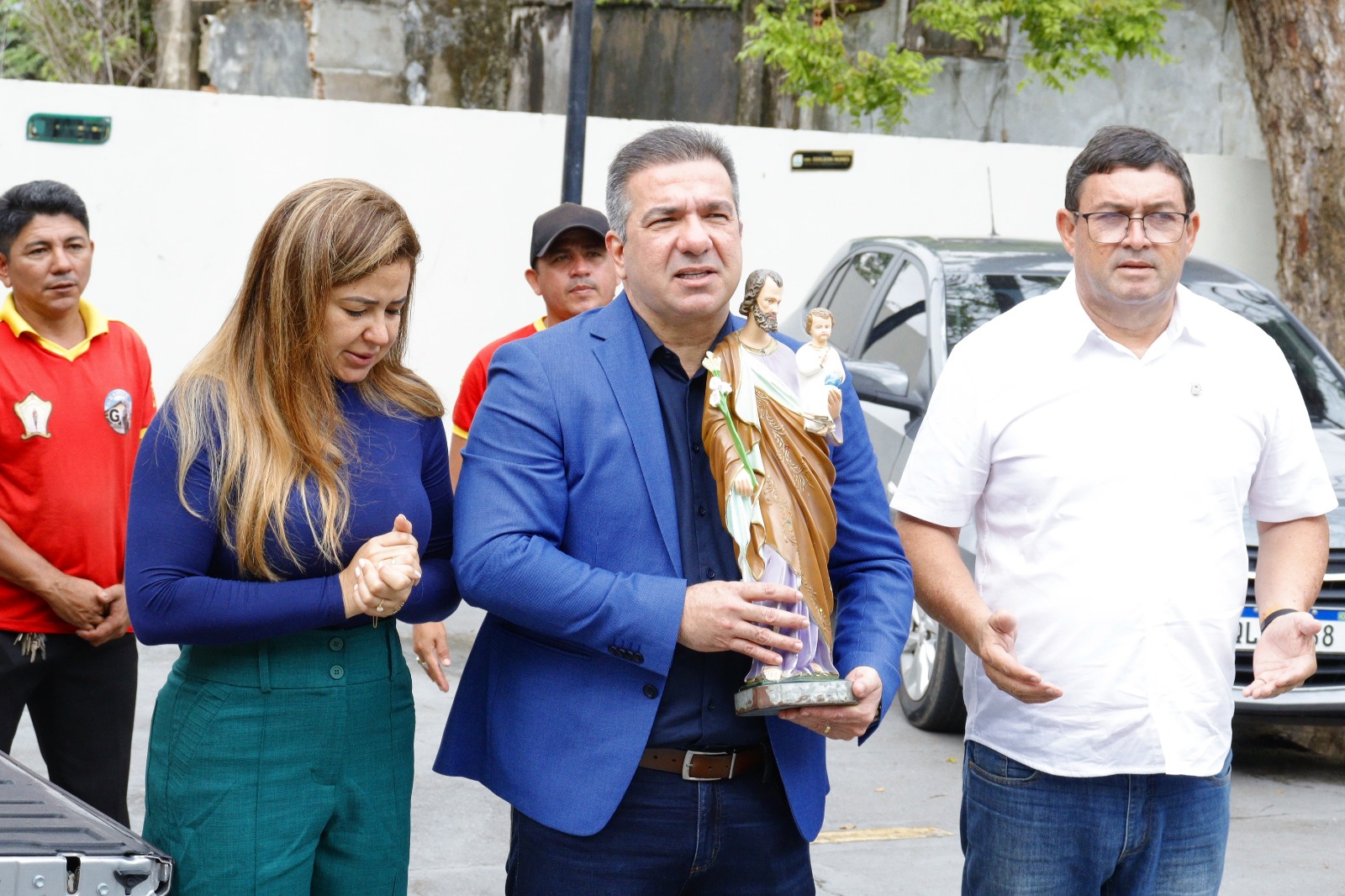 Câmara de Vereadores recebe imagem peregrina de São José, padroeiro de Macapá