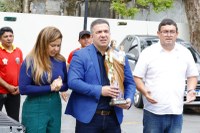 Câmara de Vereadores recebe imagem peregrina de São José, padroeiro de Macapá