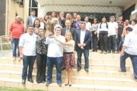 Câmara de Vereadores recebe imagem peregrina de São José.