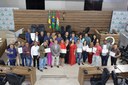 Câmara de Vereadores recepciona profissionais da comunicação em homenagem ao Dia do Jornalista  