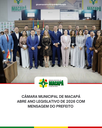 Câmara Municipal de Macapá abre ano legislativo de 2026 com mensagem do prefeito 