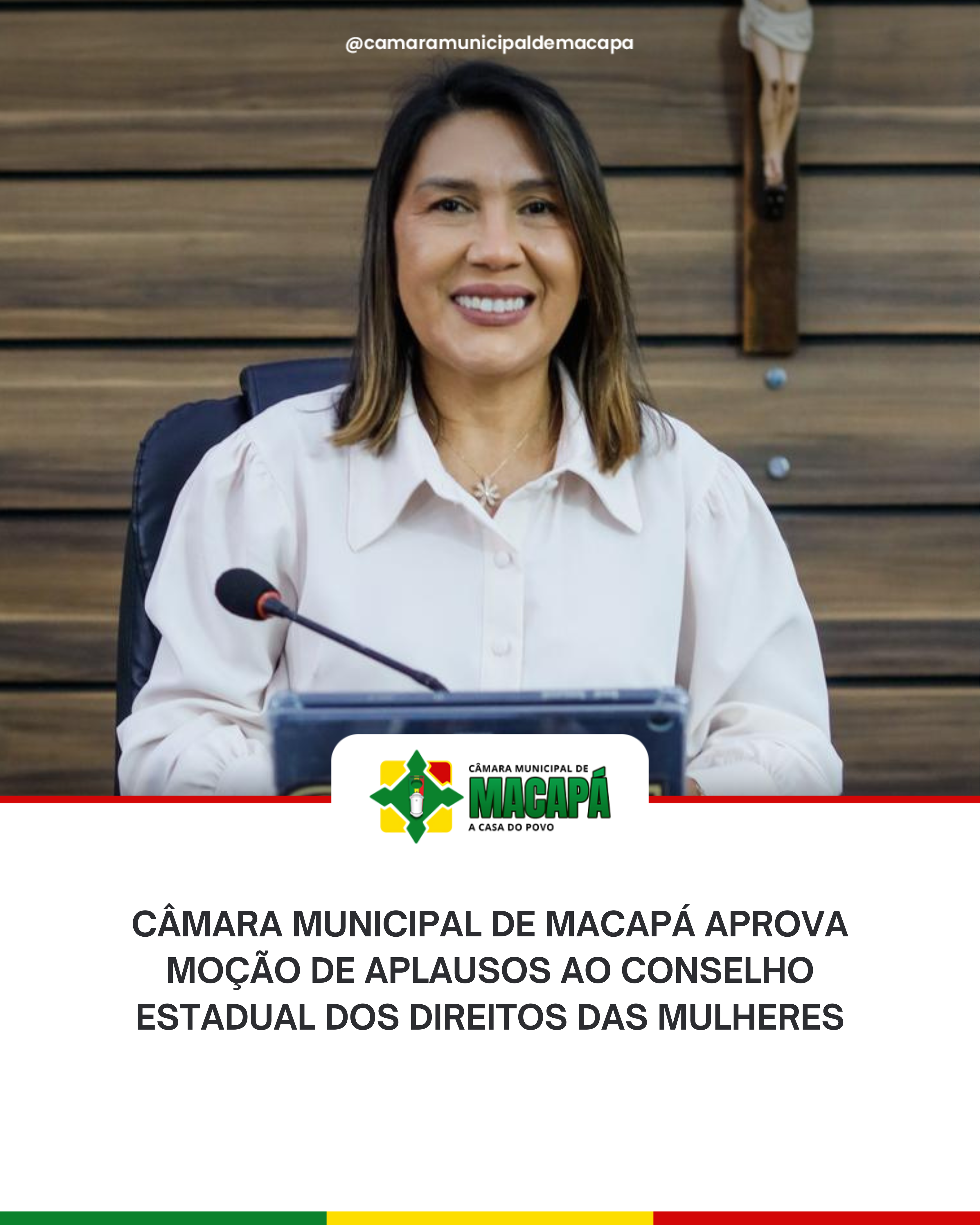 Câmara Municipal de Macapá aprova Moção de Aplausos ao Conselho Estadual dos Direitos das Mulheres