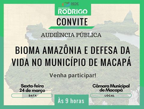 Campanha da Fraternidade 2017: Audiência pública debate o Bioma Amazônia na Câmara de Vereadores