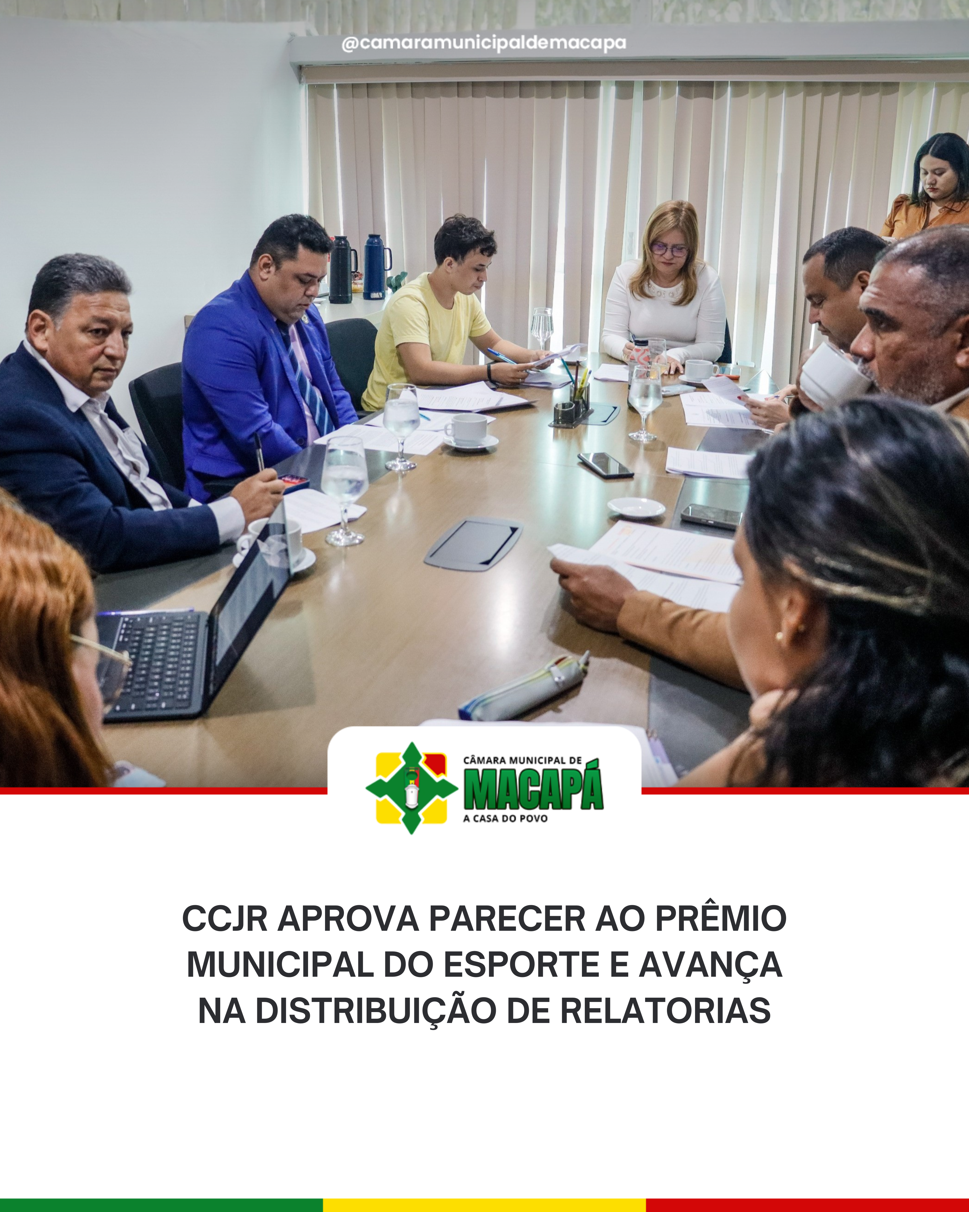 CCJR aprova parecer ao Prêmio Municipal do Esporte e avança na distribuição de relatorias