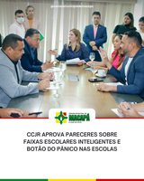 CCJR aprova pareceres sobre faixas escolares inteligentes e botão do pânico nas escolas  