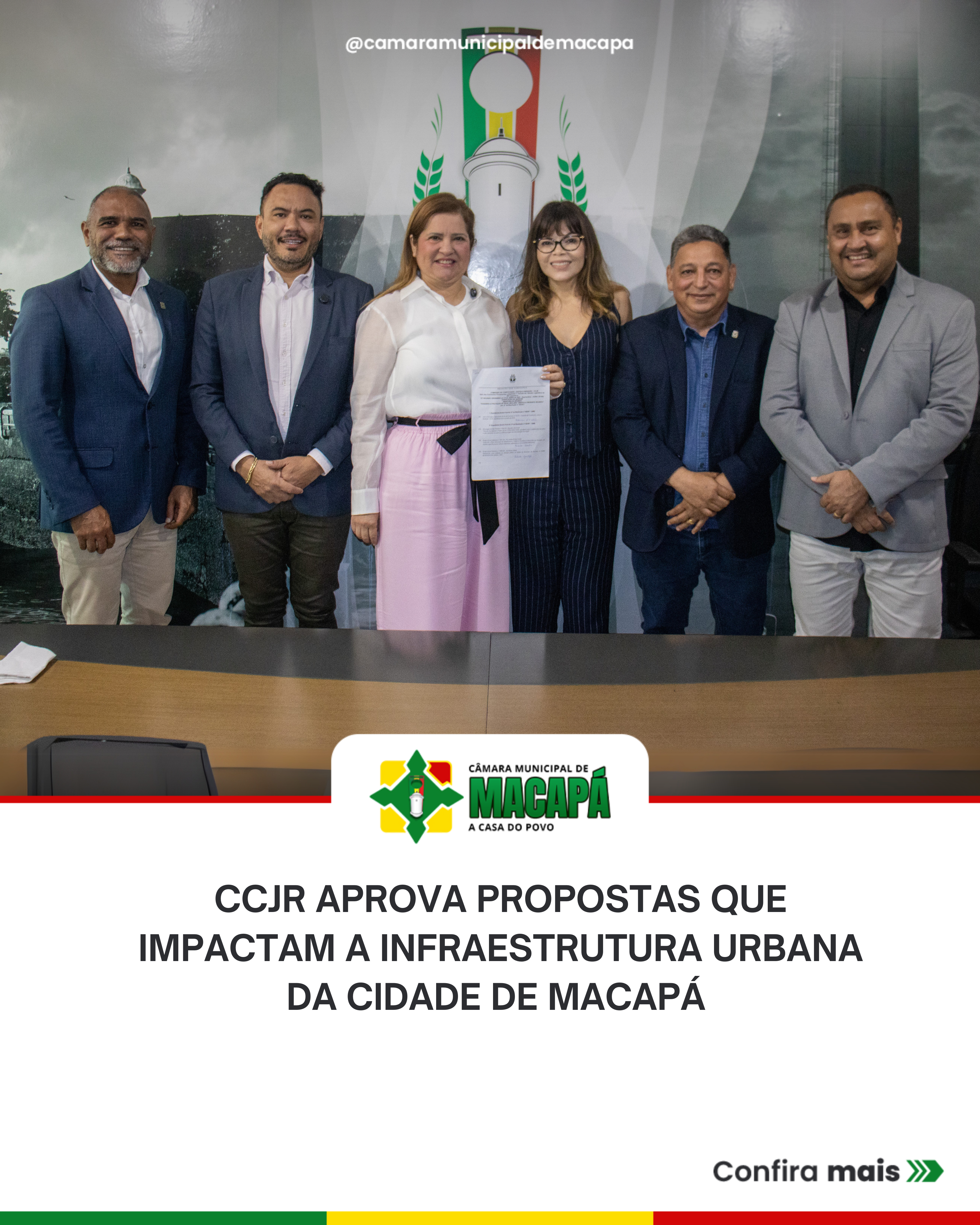 CCJR aprova propostas que impactam a infraestrutura urbana da cidade de Macapá 