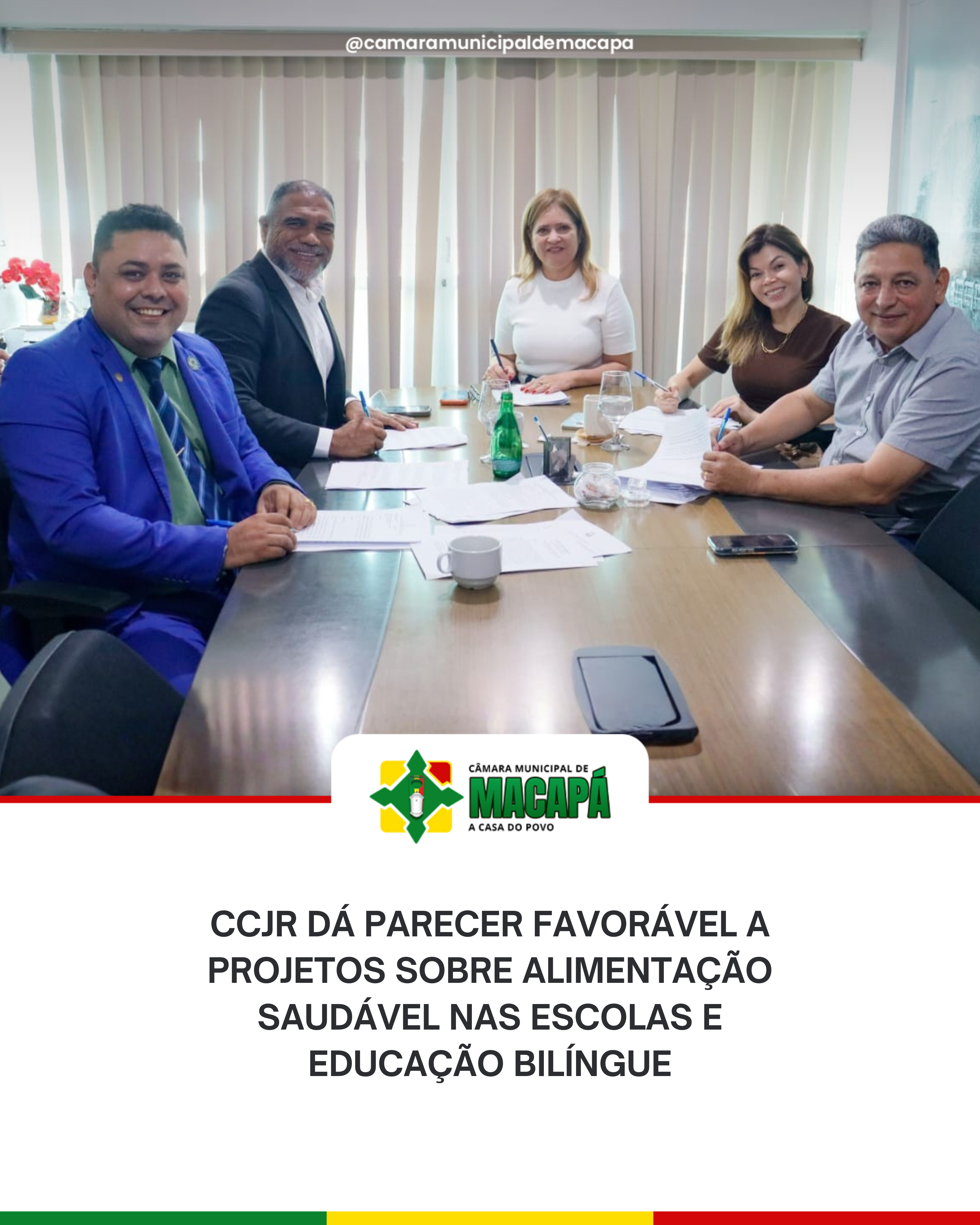 CCJR dá parecer favorável a projetos sobre alimentação saudável nas escolas e educação bilíngue