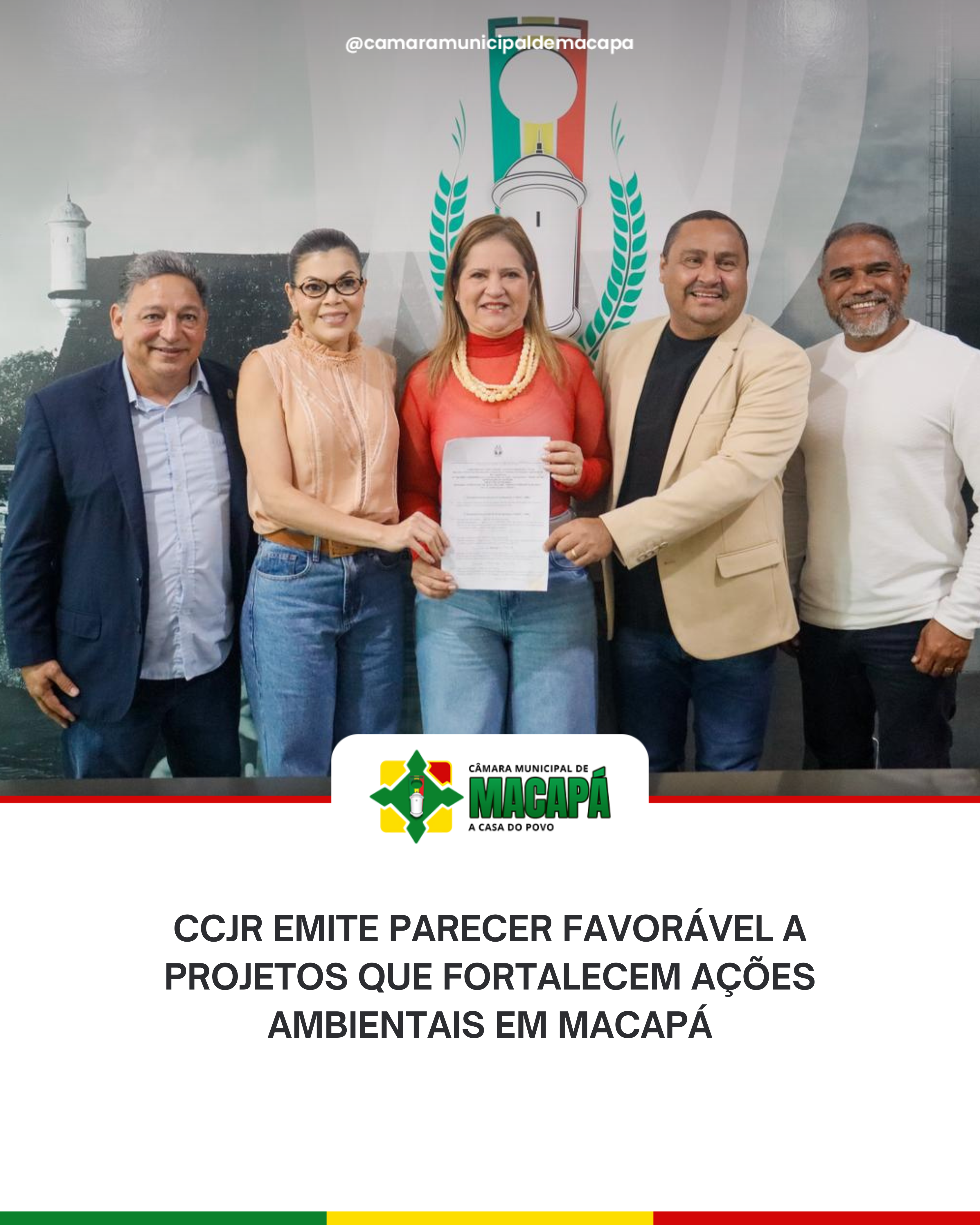 CCJR emite parecer favorável a projetos que fortalecem ações ambientais em Macapá