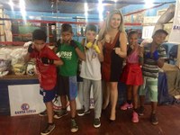 Clube de Boxe Nelson dos Anjos recebe doação de alimentos