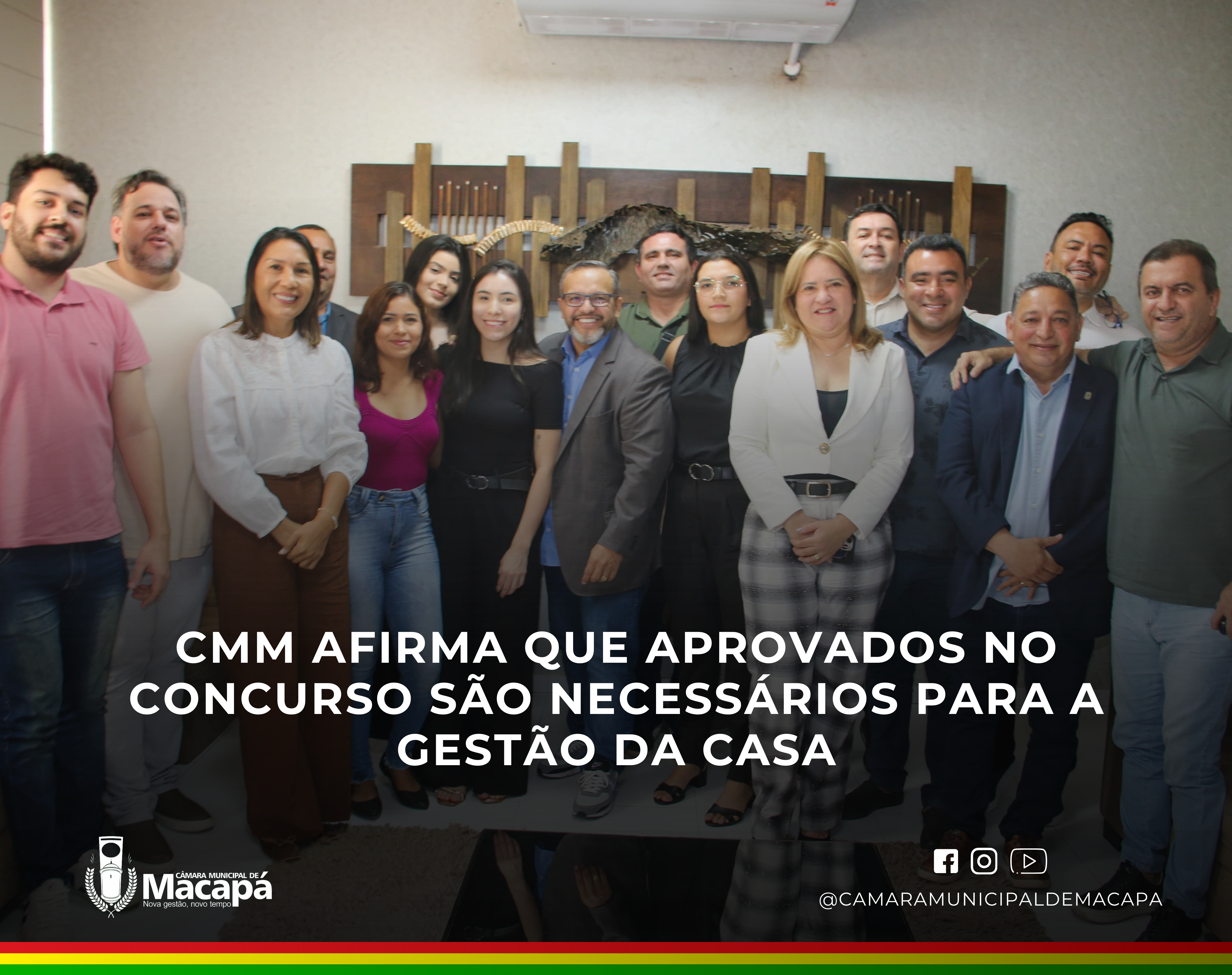 CMM afirma que aprovados no concurso são necessários para a gestão da Casa