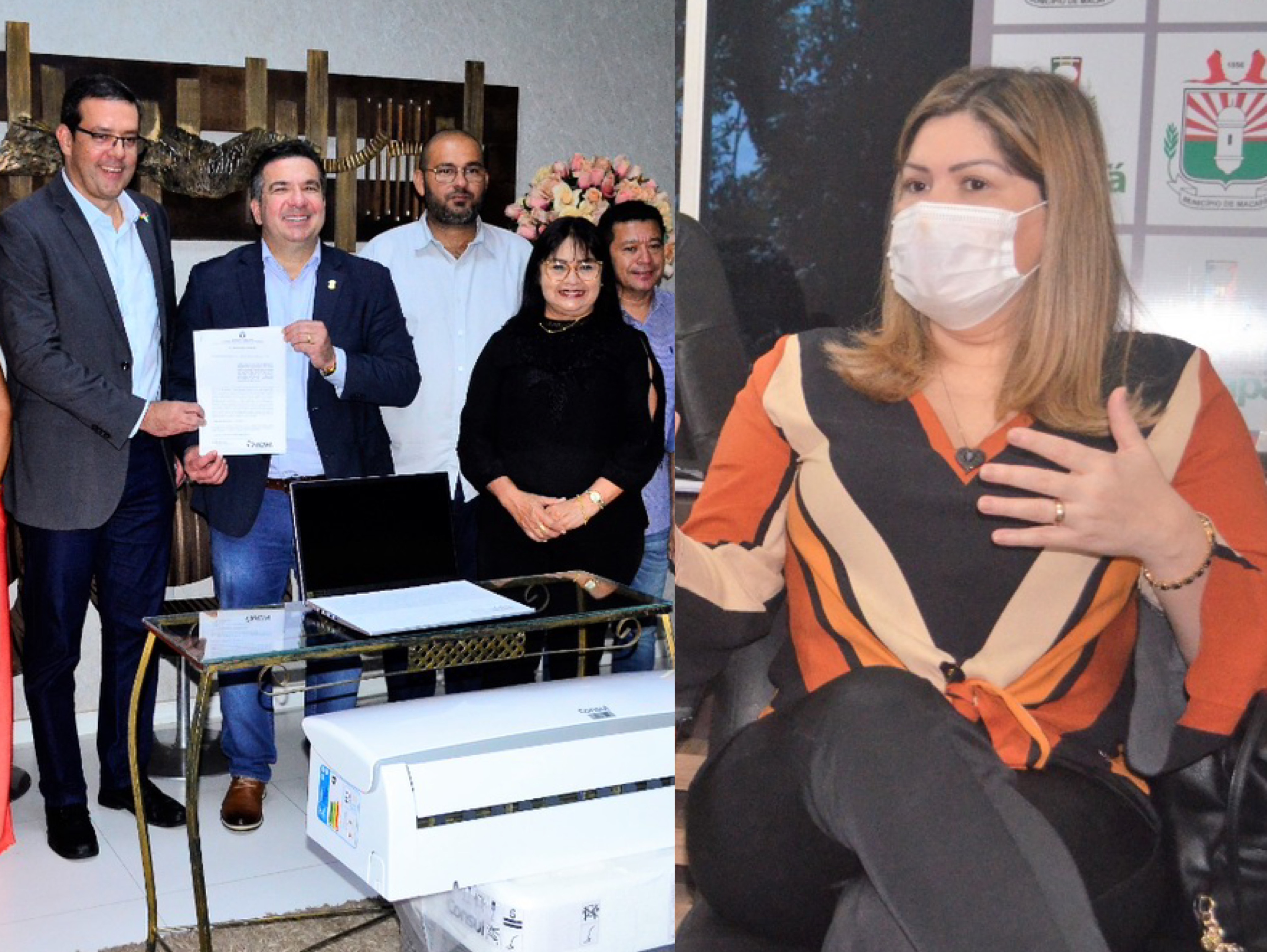 CMM recebe bens móveis do município de Macapá por meio de emenda da deputada Aline Gurgel