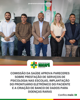 Comissão da Saúde aprova pareceres sobre prestação de serviços de psicologia nas escolas, implantação do prontuário eletrônico do paciente e a criação de banco de dados para doenças raras