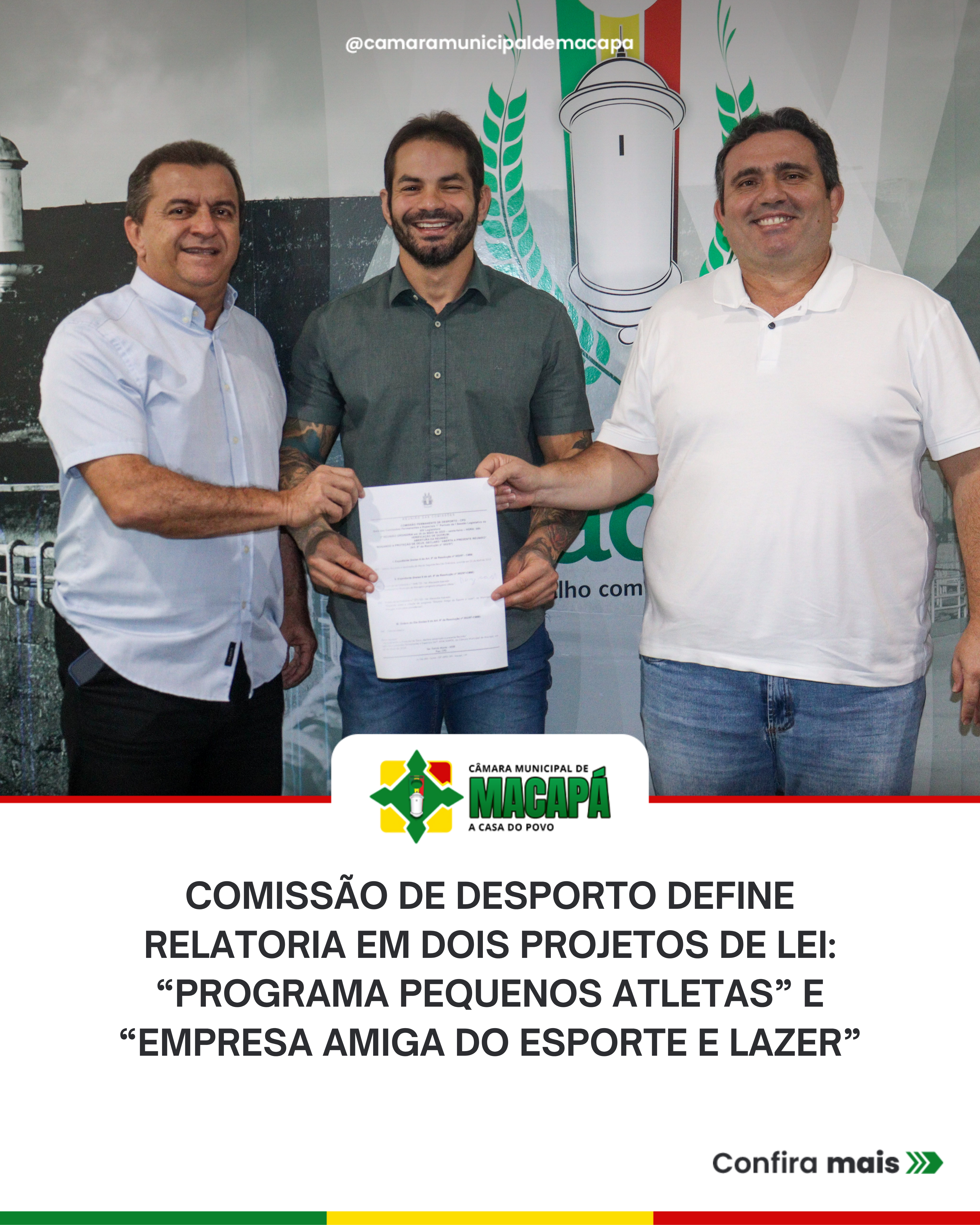 Comissão de Desporto define relatoria em dois projetos de lei:  “Programa Pequenos Atletas” e “Empresa Amiga do Esporte e Lazer”