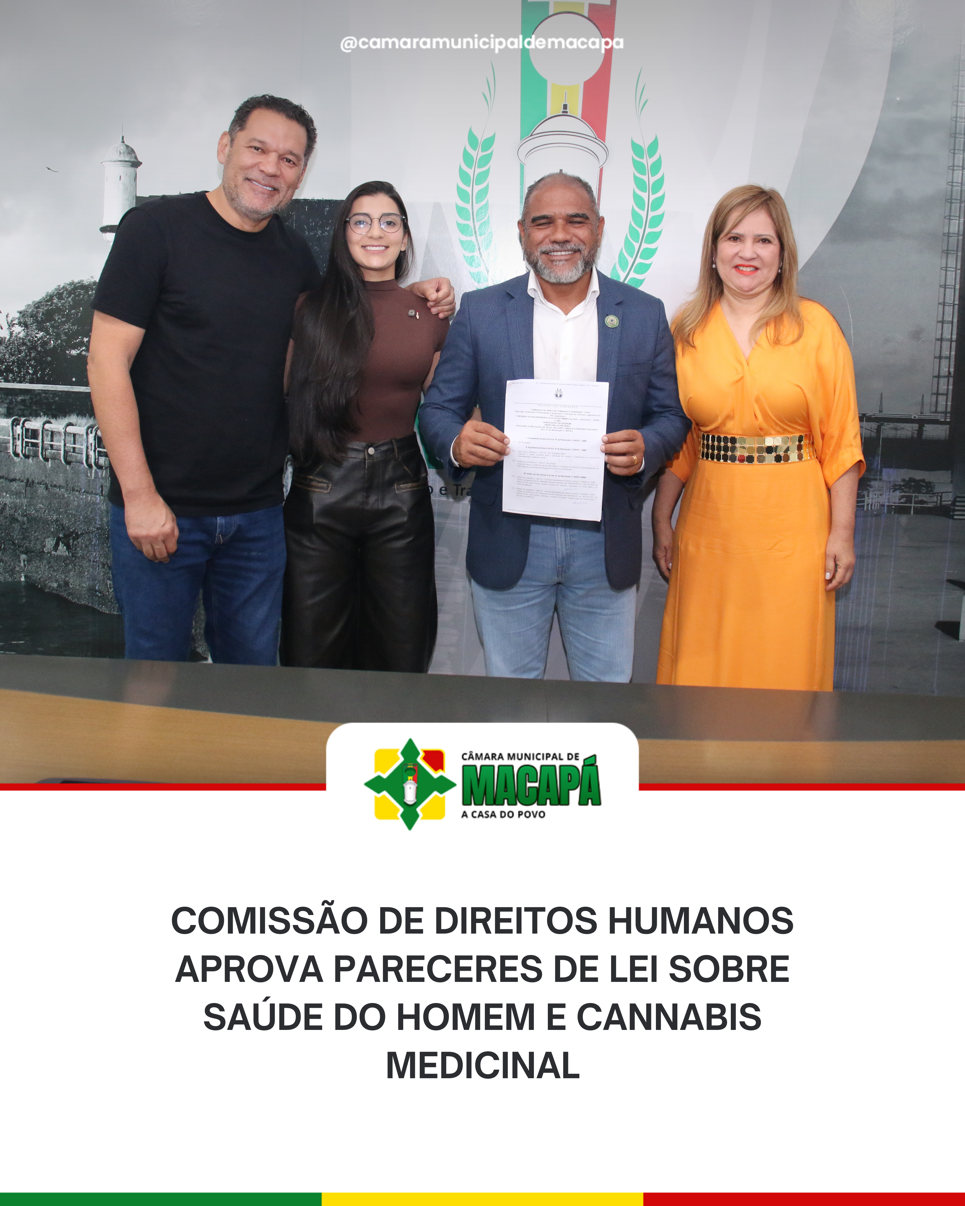 Comissão de Direitos Humanos aprova pareceres de lei sobre saúde do homem e cannabis medicinal