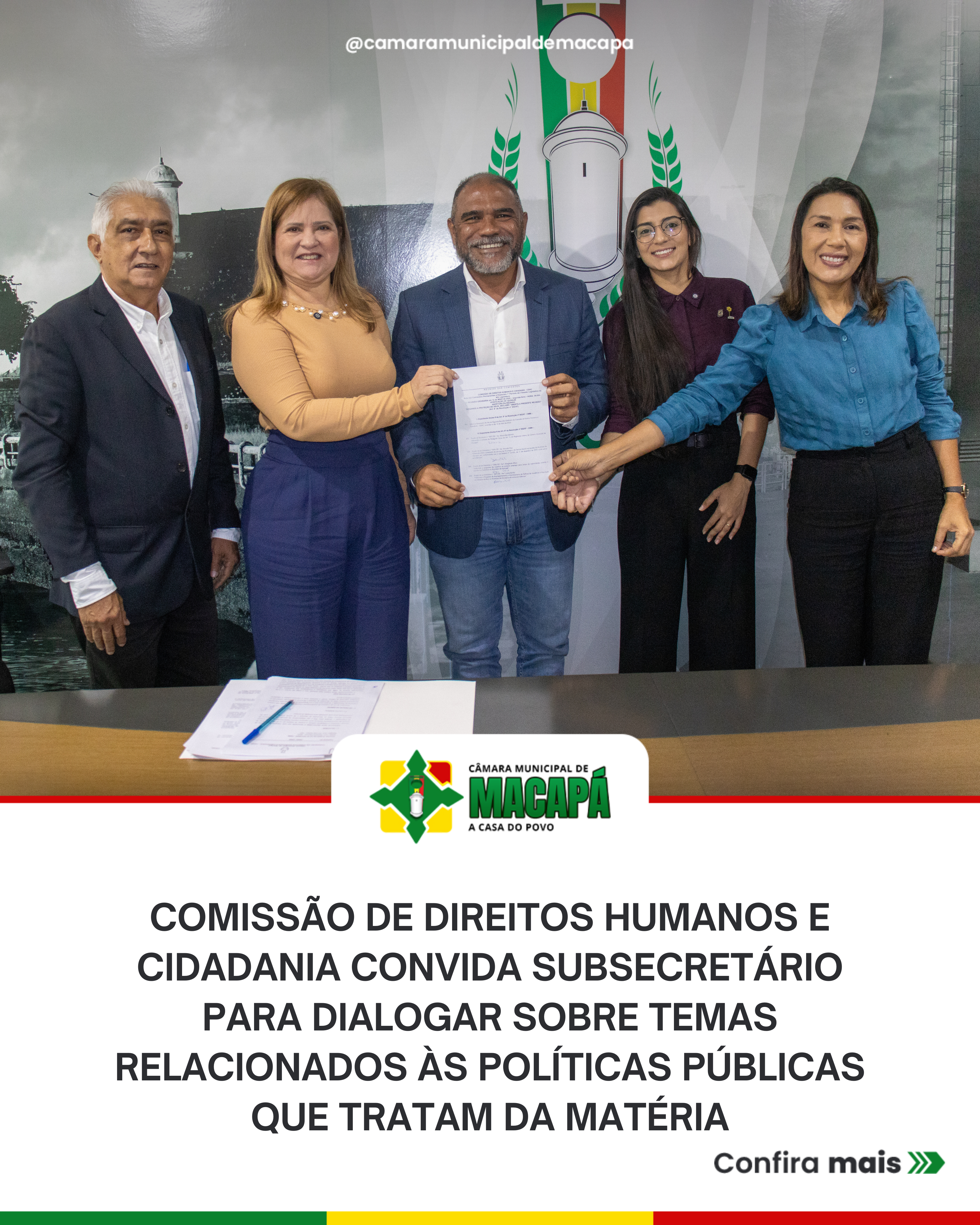 Comissão de Direitos Humanos e Cidadania convida subsecretário para dialogar sobre temas relacionados às políticas públicas que tratam da matéria