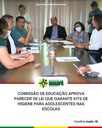 Comissão de Educação aprova parecer de lei que garante kits de higiene para adolescentes nas escolas
