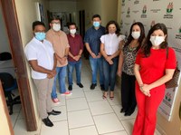 Comissão de Fiscalização e Acompanhamento da Covid-19 da CMM cumpre agenda na SEMSA