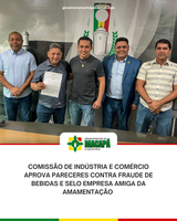 Comissão de Indústria e Comércio aprova pareceres contra Fraude de Bebidas e Selo Empresa Amiga da Amamentação.