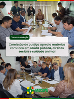 Comissão de Justiça aprecia matérias com foco em saúde pública, direitos sociais e cuidado animal