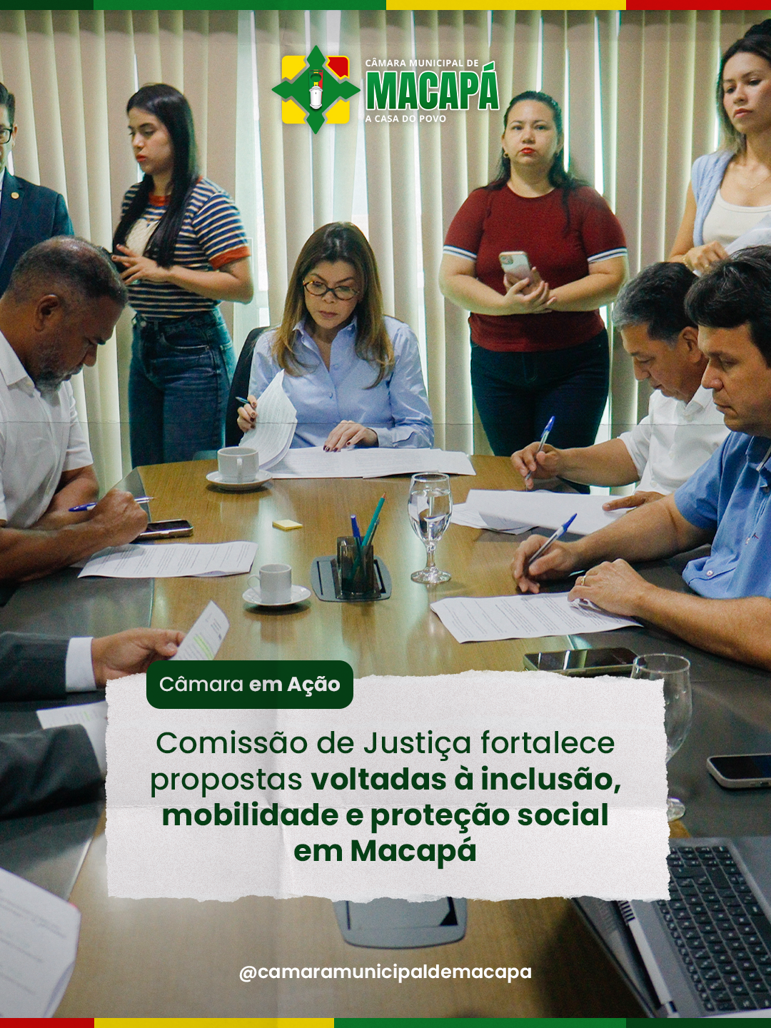 Comissão de Justiça fortalece propostas voltadas à inclusão, mobilidade e proteção social em Macapá