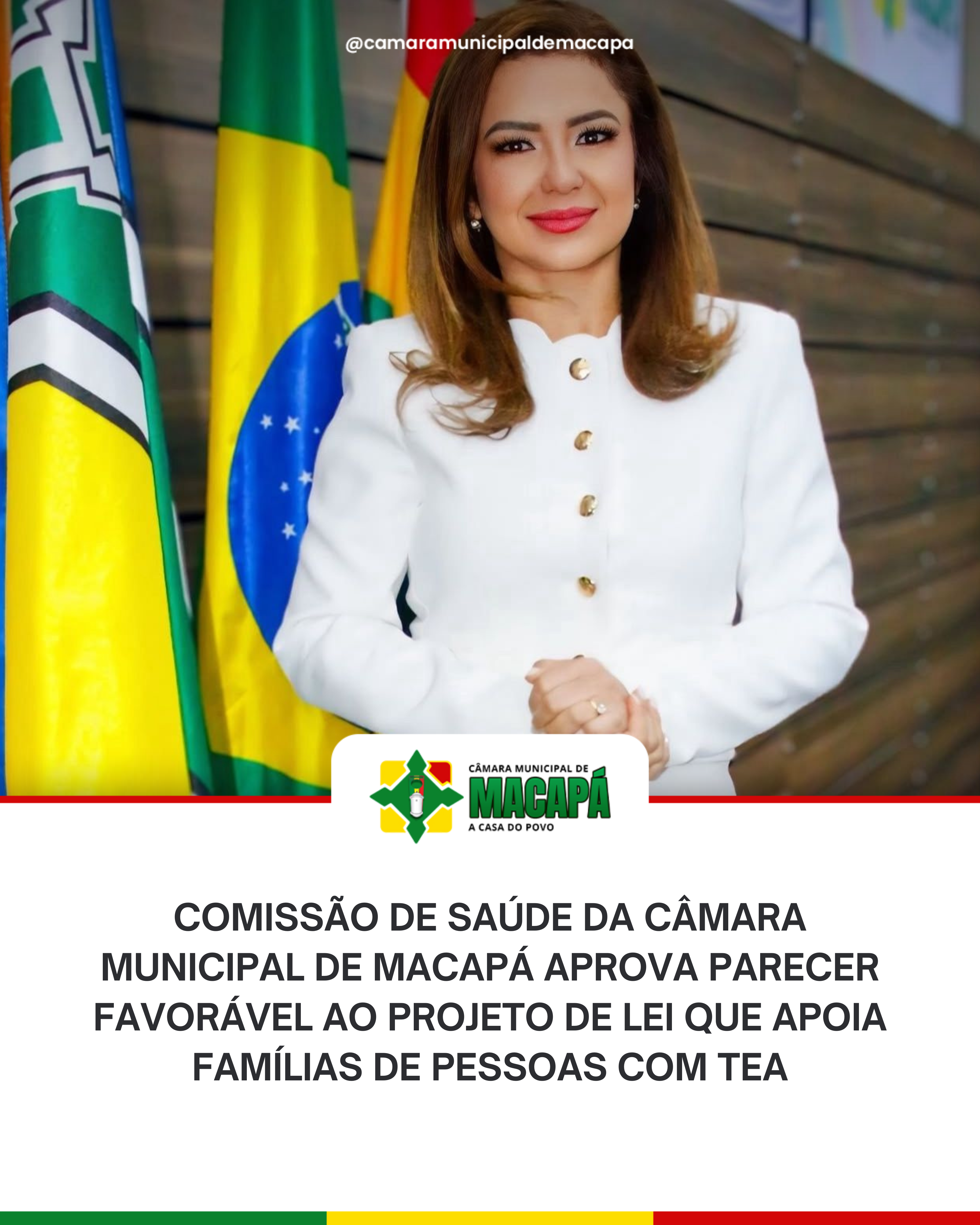 Comissão de Saúde da Câmara Municipal de Macapá aprova parecer favorável ao Projeto de Lei que apoia famílias de pessoas com TEA