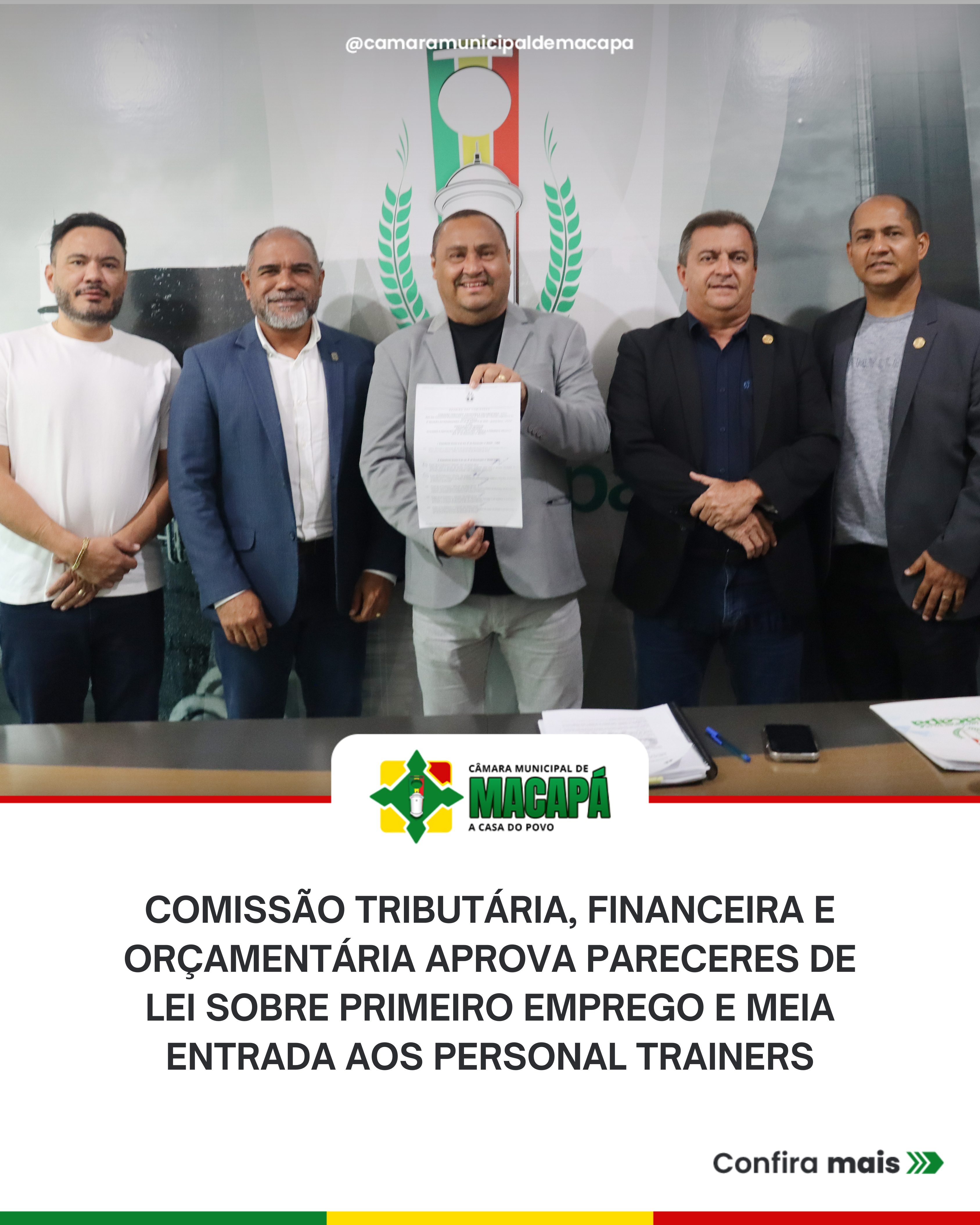 Comissão Tributária, Financeira e Orçamentária aprova pareceres de lei sobre primeiro emprego e meia entrada aos personal trainers