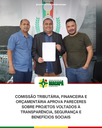 Comissão Tributária, Financeira e Orçamentária aprova pareceres sobre projetos voltados à transparência, segurança e benefícios sociais