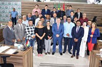 Comitiva de vereadores de Laranjal do Jari participa da Sessão Legislativa na Câmara Municipal de Macapá