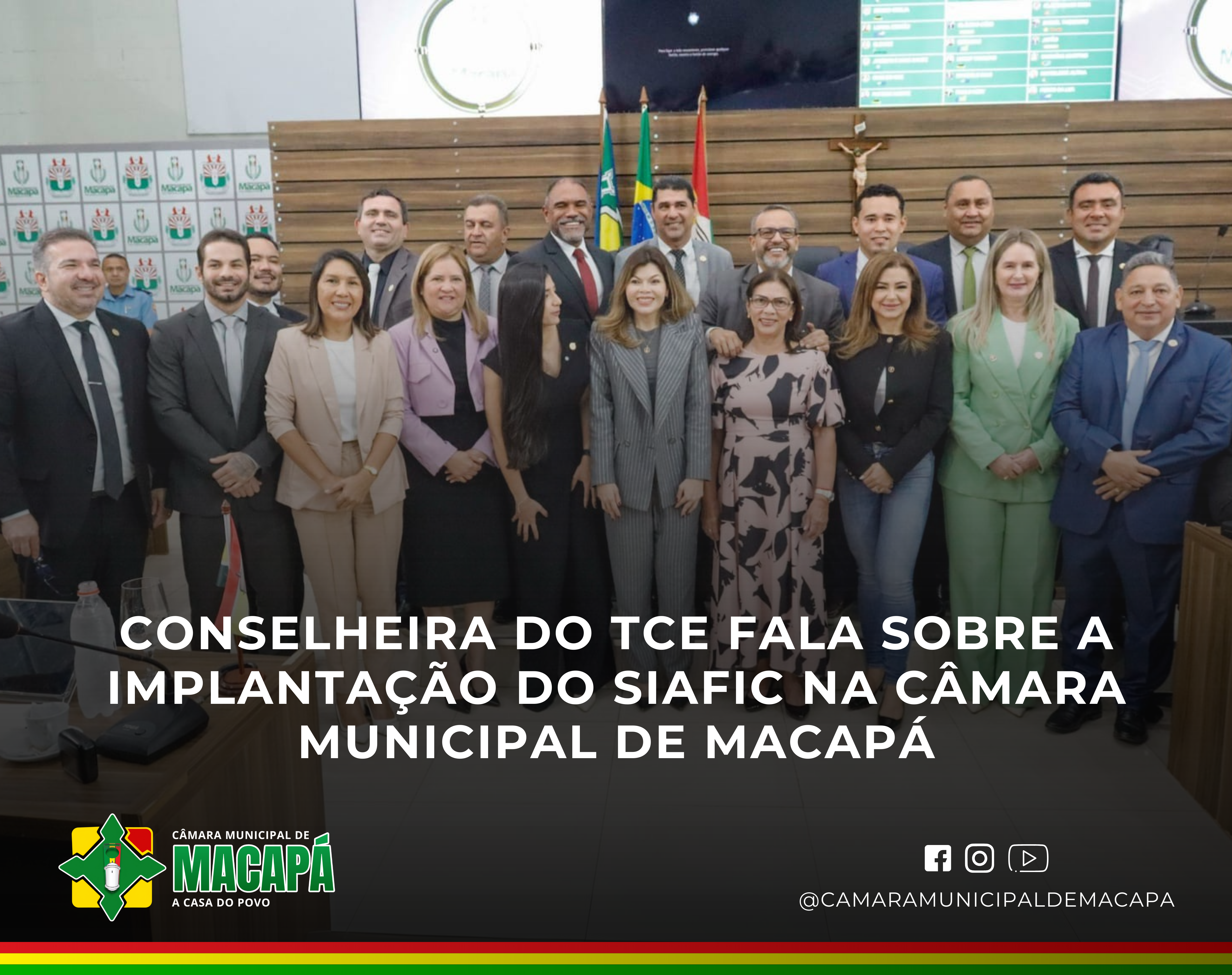 Conselheira do TCE fala sobre a implantação do SIAFIC na Câmara Municipal de Macapá